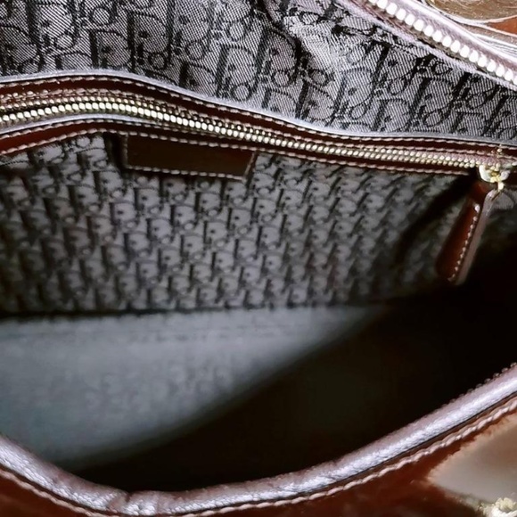 DIOR Cannage "Lady Dior" Bag Brown (PRE-OWNED) - Picture 2 of 11